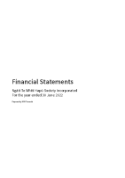 Ngāti te Whiti Hapū – Audited Financial Statements 2022