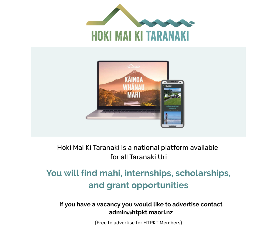 Hoki Mai ki Taranaki platform for Taranaki uri